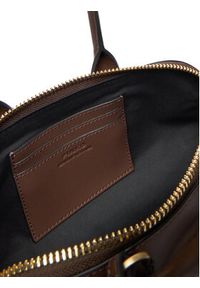 Pinko - PINKO Torebka Bowling Bag Baguette AI 25-26 PLTT 105334 A0QO Brązowy. Kolor: brązowy. Materiał: skórzane #3