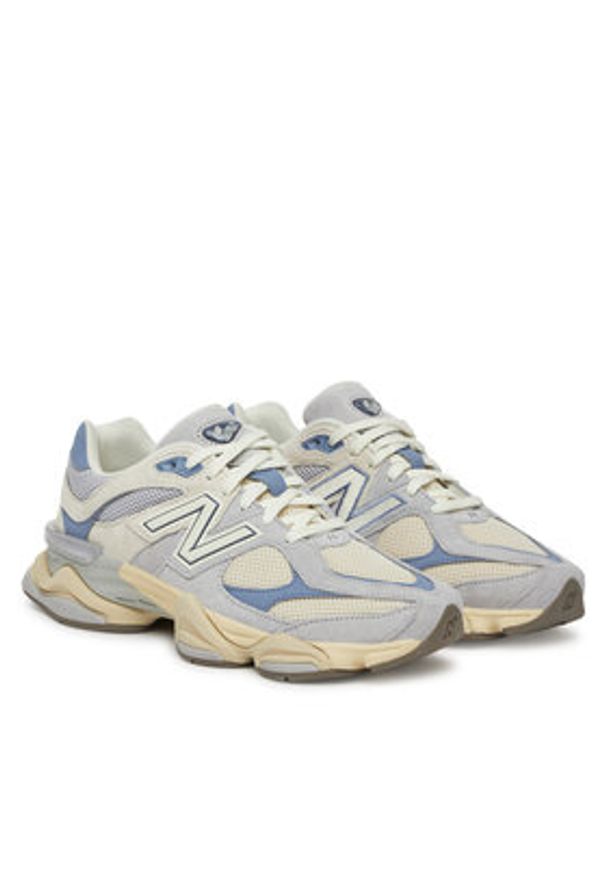 New Balance Sneakersy U9060EEL Fioletowy. Kolor: fioletowy. Materiał: skóra, nubuk