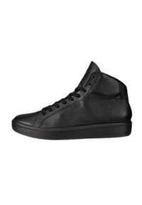 ecco - Buty do chodzenia damskie Ecco Soft 60. Zapięcie: sznurówki. Kolor: wielokolorowy, czarny. Materiał: materiał. Szerokość cholewki: normalna. Sport: turystyka piesza