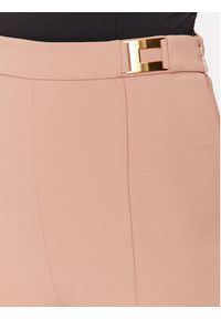 Elisabetta Franchi Spodnie materiałowe PA-004-36E2-V300 Różowy Regular Fit. Kolor: różowy. Materiał: materiał, syntetyk #2