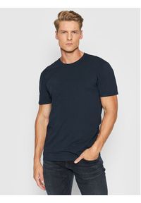 Selected Homme Komplet 3 t-shirtów New Pima 16076191 Granatowy Regular Fit. Kolor: niebieski. Materiał: bawełna #5