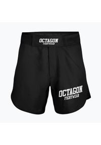 OCTAGON - Spodenki treningowe męskie Octagon Fight Wear MMA. Kolor: czarny