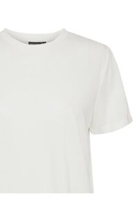 Pieces T-Shirt Anora 17148789 Biały Regular Fit. Kolor: biały. Materiał: wiskoza #3