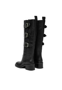 G-Star RAW - G-Star Raw Kozaki EO-GUNES-4772-25 Czarny. Kolor: czarny. Materiał: skóra #8