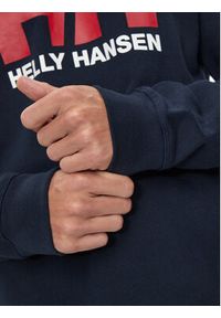 Helly Hansen Bluza Hh Logo Crew 34000 Granatowy Regular Fit. Kolor: niebieski. Materiał: bawełna #2