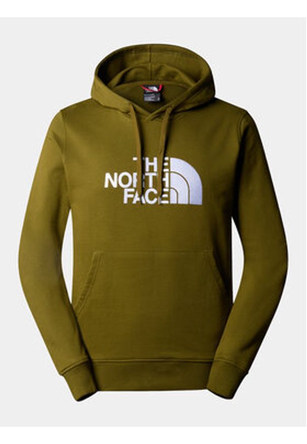 The North Face Bluza Light Drew Peak NF00A0TE Zielony Regular Fit. Kolor: zielony. Materiał: bawełna