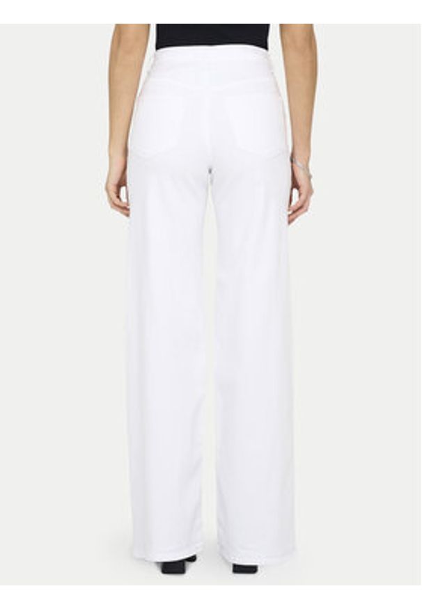 only - ONLY Jeansy Madison 15310632 Biały Wide Leg. Kolor: biały