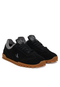 Calvin Klein Sneakersy Low Profile Run MG Sue HW0HW03150 Czarny. Kolor: czarny. Materiał: skóra, zamsz. Sport: bieganie #3