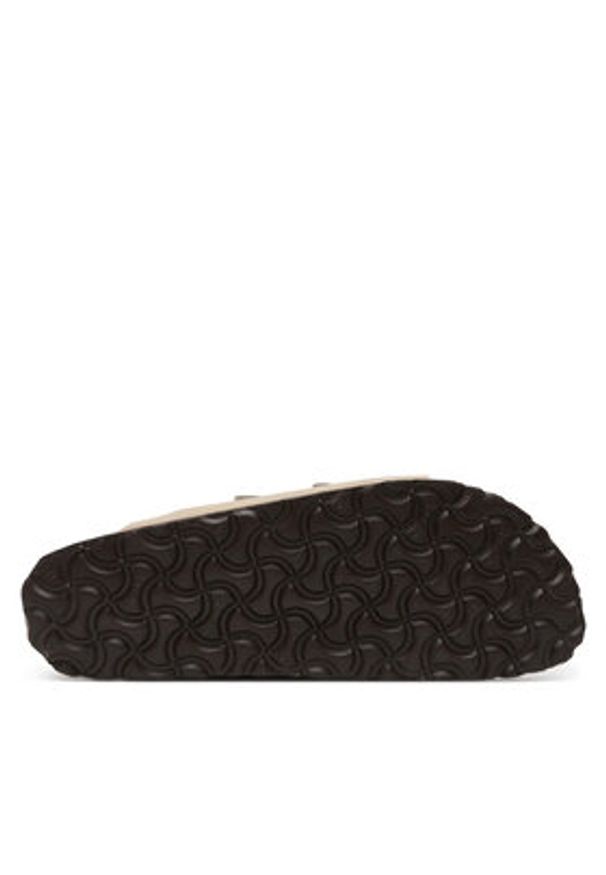 Birkenstock Klapki Florida Fresh 1029480 Beżowy. Kolor: beżowy. Materiał: nubuk, skóra