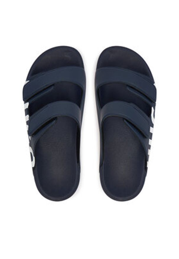 Hugo - HUGO Klapki Evander 50542042 Granatowy. Kolor: niebieski. Materiał: syntetyk