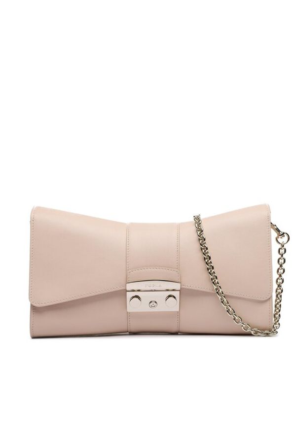 Furla Torebka Metropolis WB00931-BX1709-B4L00-9076 Beżowy. Kolor: beżowy. Materiał: skórzane