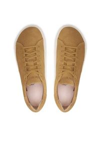 Birkenstock Sneakersy Bend 1025621 Brązowy. Kolor: brązowy. Materiał: welur, skóra #5