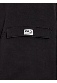 Fila Bluza FAM0542 Czarny Regular Fit. Kolor: czarny. Materiał: bawełna