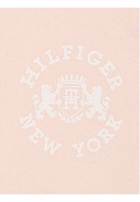 TOMMY HILFIGER - Tommy Hilfiger Spodnie dresowe KN0KN01787 Różowy Regular Fit. Kolor: różowy. Materiał: bawełna #3