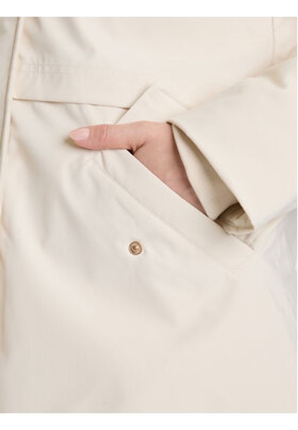 Rinascimento Kurtka zimowa CFC0122158003 Écru Regular Fit. Materiał: syntetyk. Sezon: zima