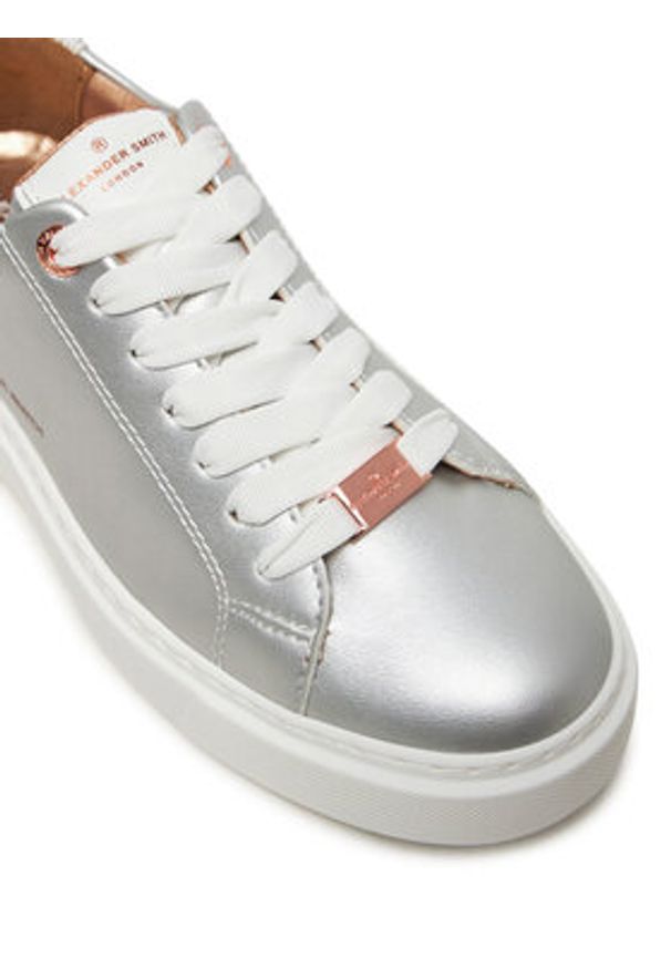 Alexander Smith Sneakersy London ALBBLDW Srebrny. Kolor: srebrny. Materiał: skóra