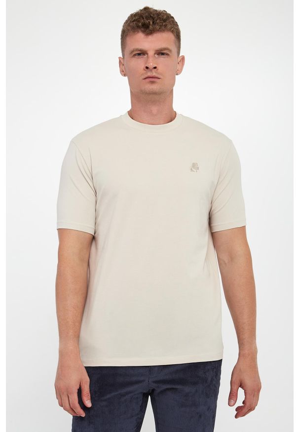 Karl Lagerfeld - T-shirt męski KARL LAGERFELD