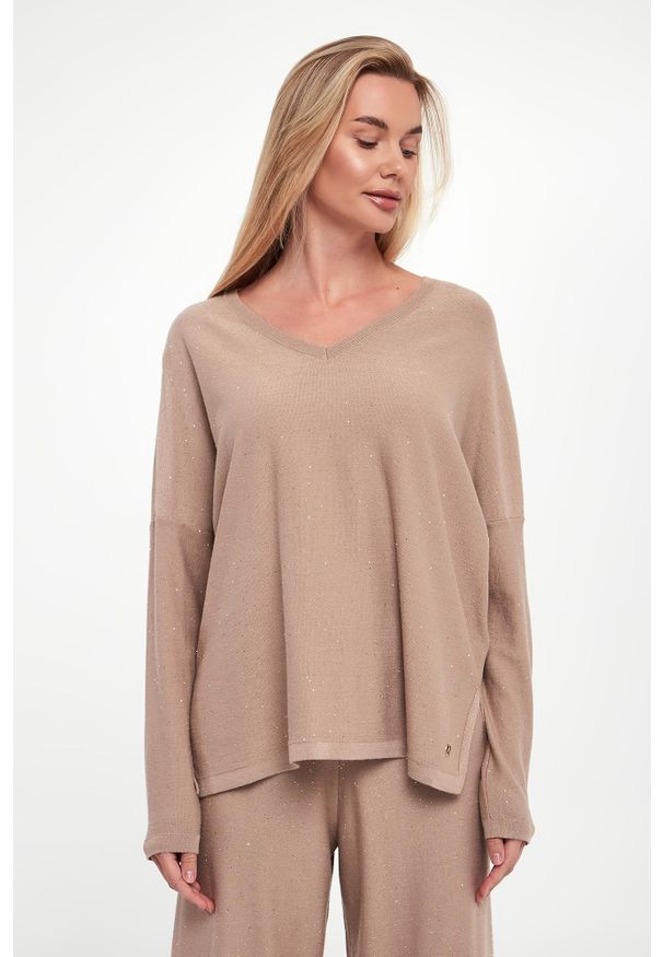 Joseph Ribkoff - Sweter damski z cekinami JOSEPH RIBKOFF