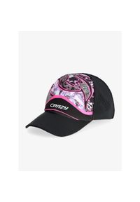CRAZY - Czapka z daszkiem Crazy Cap Bro - crazy wave/pop. Kolor: czarny