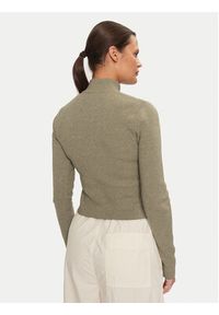 Dickies Sweter Helena DK0A864O Zielony Slim Fit. Kolor: zielony. Materiał: bawełna