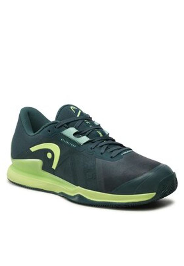 Head Buty do tenisa Sprint Pro 3.5 Clay 273143 Zielony. Kolor: zielony. Materiał: materiał. Sport: tenis, bieganie