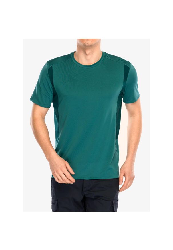 Koszulka szybkoschnąca męska CMP Quest T-Shirt. Kolor: zielony. Sport: fitness