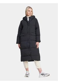 Adidas - adidas Kurtka puchowa Big Baffle Coat IK3159 Czarny Loose Fit. Kolor: czarny. Materiał: syntetyk