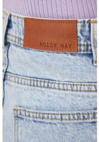 Noisy may - Noisy May jeansy Drew damskie high waist. Stan: podwyższony. Kolor: niebieski