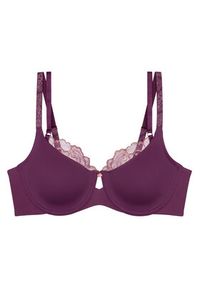 Triumph Biustonosz z fiszbiną Wild Gardenia Florale 10224872 Fioletowy. Kolor: fioletowy. Materiał: lyocell #4