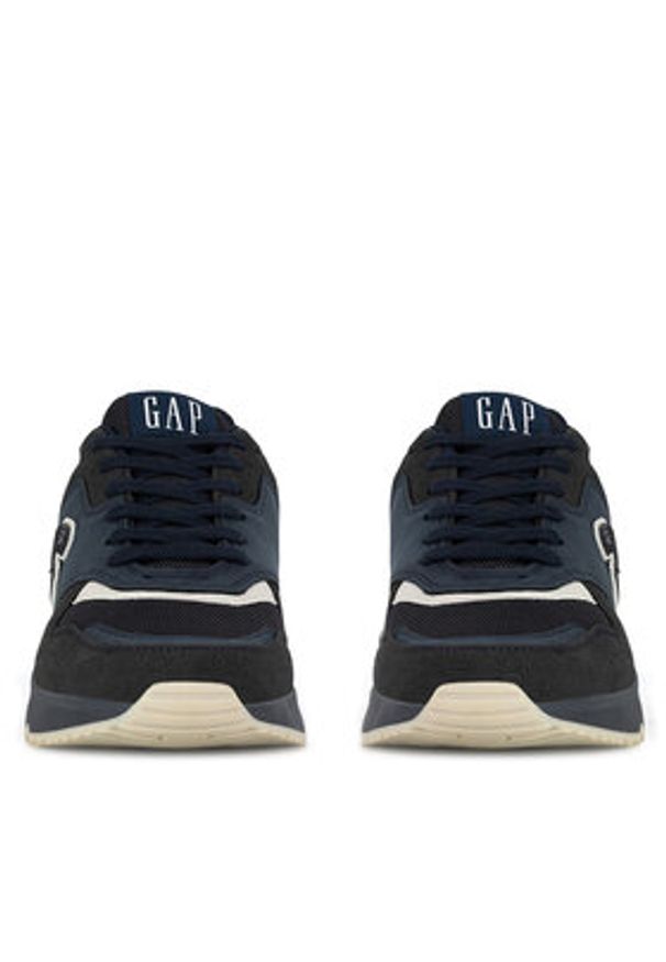 GAP - Gap Sneakersy COLOMBUS RUNNER LOW M GP507014AM-NVGY Granatowy. Kolor: niebieski. Materiał: materiał