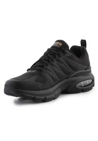 skechers - Buty Skechers Air Ventura 232657-BBK czarne. Okazja: na spacer, na co dzień. Zapięcie: sznurówki. Kolor: czarny. Materiał: guma. Sport: turystyka piesza #5