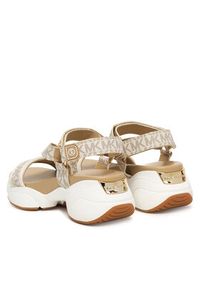 MICHAEL Michael Kors Sandały Bowie Sandal 43S6BWFA1B Kremowy. Kolor: kremowy. Materiał: skóra #4