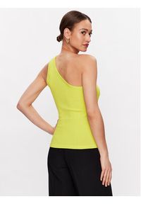 b.young Top Sanana 20813300 Żółty Slim Fit. Kolor: żółty. Materiał: bawełna #4