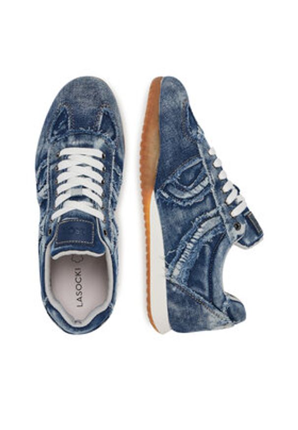 Lasocki Sneakersy YD3970-3 Niebieski. Kolor: niebieski. Materiał: materiał