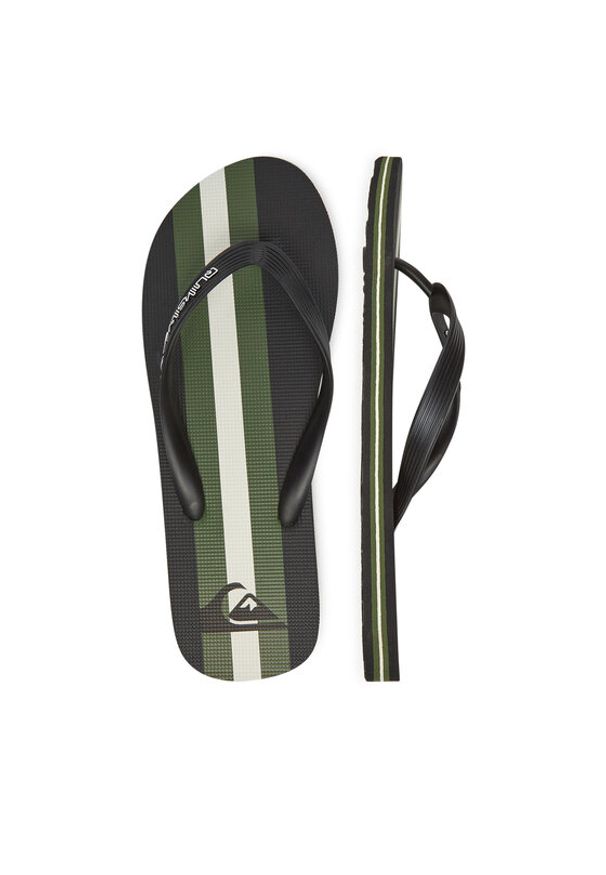 Quiksilver Japonki 839473 Czarny. Kolor: czarny. Materiał: syntetyk