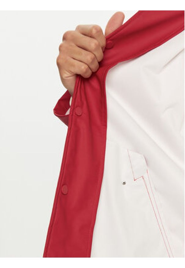 Hunter Kurtka przeciwdeszczowa HARU0003242 Czerwony Regular Fit. Kolor: czerwony. Materiał: syntetyk