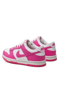 Nike Sneakersy Dunk Low (Gs) FB9109 102 Różowy. Kolor: różowy. Materiał: skóra #6