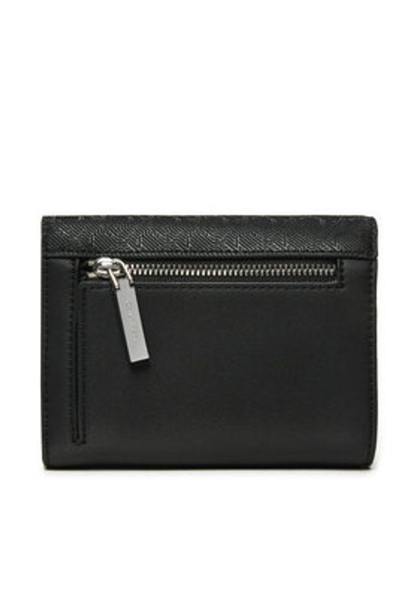 Calvin Klein Portfel Ck Daily Medium Trifold_Mono K60K612841 Czarny. Kolor: czarny. Materiał: skóra