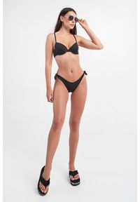 Emporio Armani Swimwear - Dół od bikini EMPORIO ARMANI SWIMWEAR. Wzór: nadruk