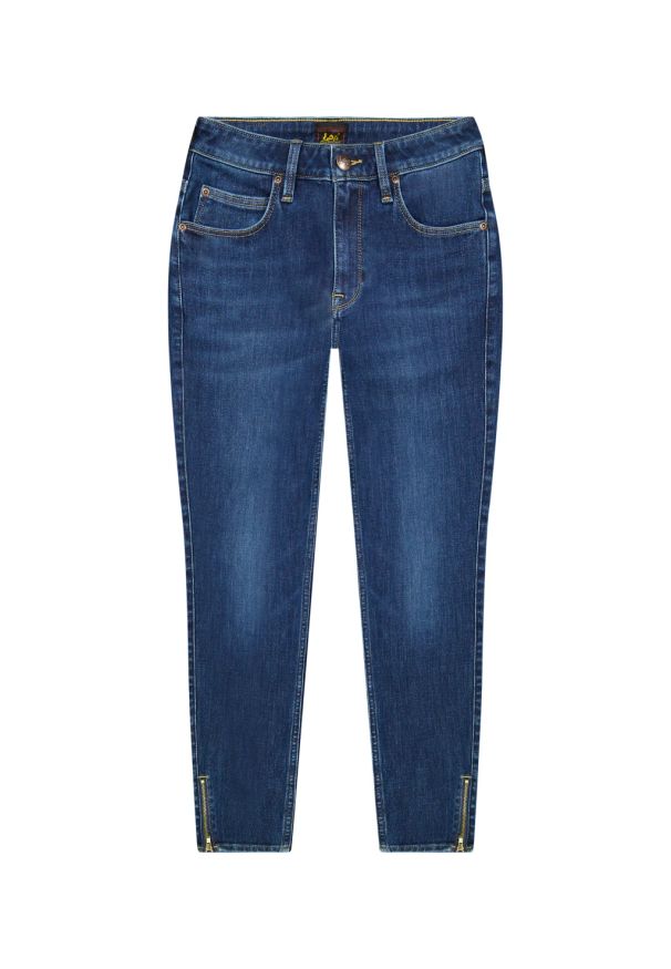 Lee - DAMSKIE SPODNIE LEE SCARLETT HIGH ZIP NO FOUL 112370897
