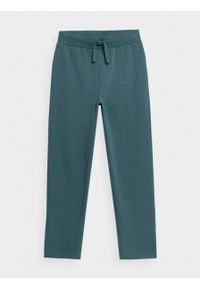 outhorn - Spodnie dresowe damskie - oliwkowe. Kolor: oliwkowy. Materiał: dresówka #3