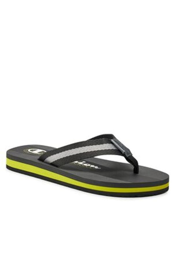 Champion Japonki Web Evo Flip Flop Slipper S22044-CHA-KK015 Czarny. Kolor: czarny. Materiał: materiał
