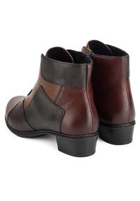 Rieker Trzewiki Y0764-35 Brązowy. Kolor: brązowy. Materiał: skóra #2