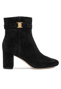 Lauren Ralph Lauren - LAUREN RALPH LAUREN Botki Kellie Bt Hi 802967827001 Czarny. Kolor: czarny. Materiał: zamsz, skóra