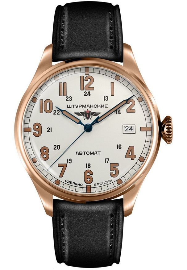 Zegarek męski Sturmanskie 2416-6829351 czarny. Kolor: czarny