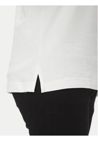 Versace Jeans Couture Polo 78GAGT08 Biały Regular Fit. Typ kołnierza: polo. Kolor: biały. Materiał: bawełna