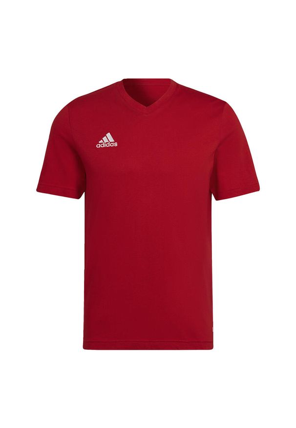 Adidas - Koszulka męska adidas Entrada 22 Tee. Kolor: czerwony