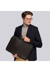 Wittchen - Męska torba na laptopa 17’" z kieszenią z przodu. Kolor: czarny. Materiał: poliester. Styl: klasyczny #3