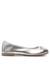 Baleriny Marco Tozzi. Kolor: srebrny #1
