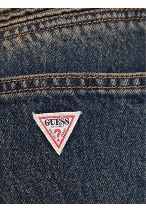 Guess Jeansy W5BA2J D4XYG Granatowy Regular Fit. Kolor: niebieski